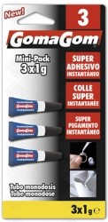 15610 - Nº3 BLISTER SUPER COLA INSTANTÂNEA MONODOSE 3X1G