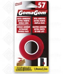 11951 - Nº57 BLISTER FITA ADESIVA EXTRA FORTE DUPLA FACE 1.9MMX2.5M
