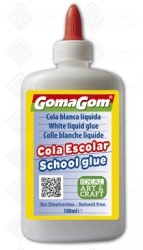 15006 - COLA ESCOLAR LÍQUIDA BRANCA 100GR