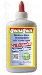13661 - COLA ESCOLAR LÍQUIDA BRANCA 250GR