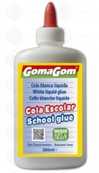 13671 - COLA ESCOLAR LÍQUIDA BRANCA 500GR