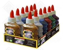 12351 - COLA COM PURPURINA GALAXY 100ML CORES SORTIDAS