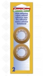 15082 - FITA COLA PACK 2 ROLOS 28M X 19MM