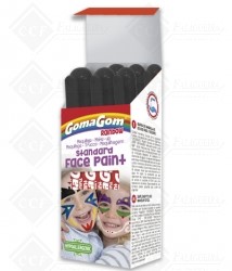 11591- GOUACHE SÓLIDO RAINBOW FACE PAINT STD PRETO