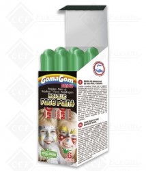 13541- GOUACHE SÓLIDO RAINBOW FACE PAINT METÁLICO -VERDE