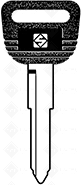 CHAVES AUTO C/ PLASTICA (HON 37RP)