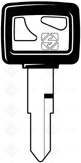 CHAVES AUTO C/ PLASTICA (HON 39P)