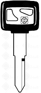 CHAVES AUTO C/ PLASTICA (HON 41P)