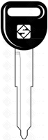 CHAVES AUTO C/ PLASTICA (HON 54P)