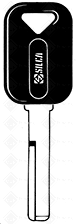 CHAVES AUTO C/ PLASTICA ESPECIAL (HU57RP)