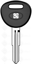 CHAVES AUTO C/ PLASTICA (HYN 13BP)