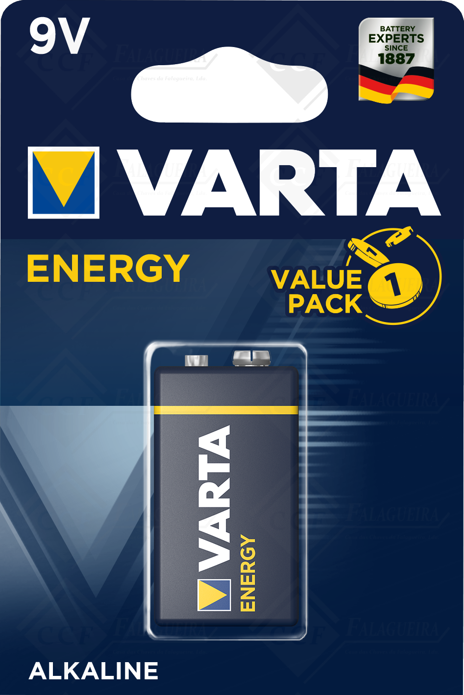PILHAS ALCALINAS VARTA 4122 229 411 BL1 - ENERGY