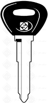 CHAVES AUTO C/ PLASTICA (MAZ 24REP)