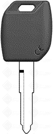 PERFIL P/CHAVE TRANSPONDER (MAZ 24RMH)