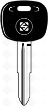 CHAVE AUTO CODIGO S/CHIP (MIT 8TE) = MI 1T