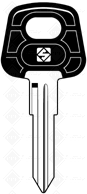 CHAVES AUTO C/ PLASTICA (NE 19P)