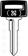 CHAVES AUTO C/ PLASTICA (NE 40P)