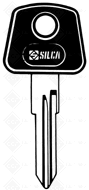 CHAVES AUTO C/ PLASTICA (SIP 14P) LATÃO