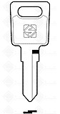 CHAVES DE AUTO (WGU 1) LATÃO = KW 12 = KW 12P