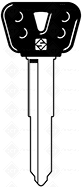 CHAVES AUTO C/ PLASTICA (YH 35RBP)